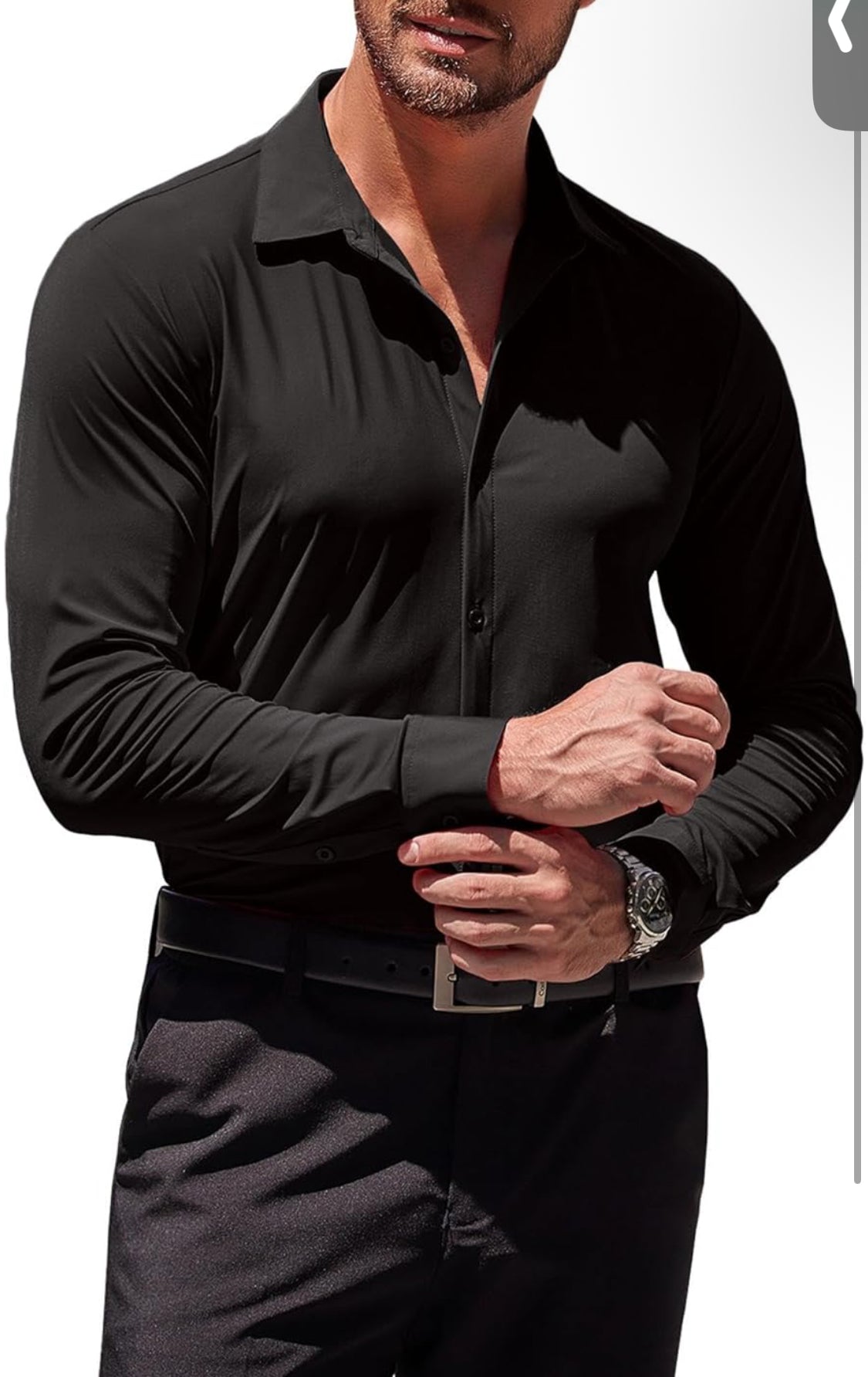 Men's Muscle Fit Dress Shirts