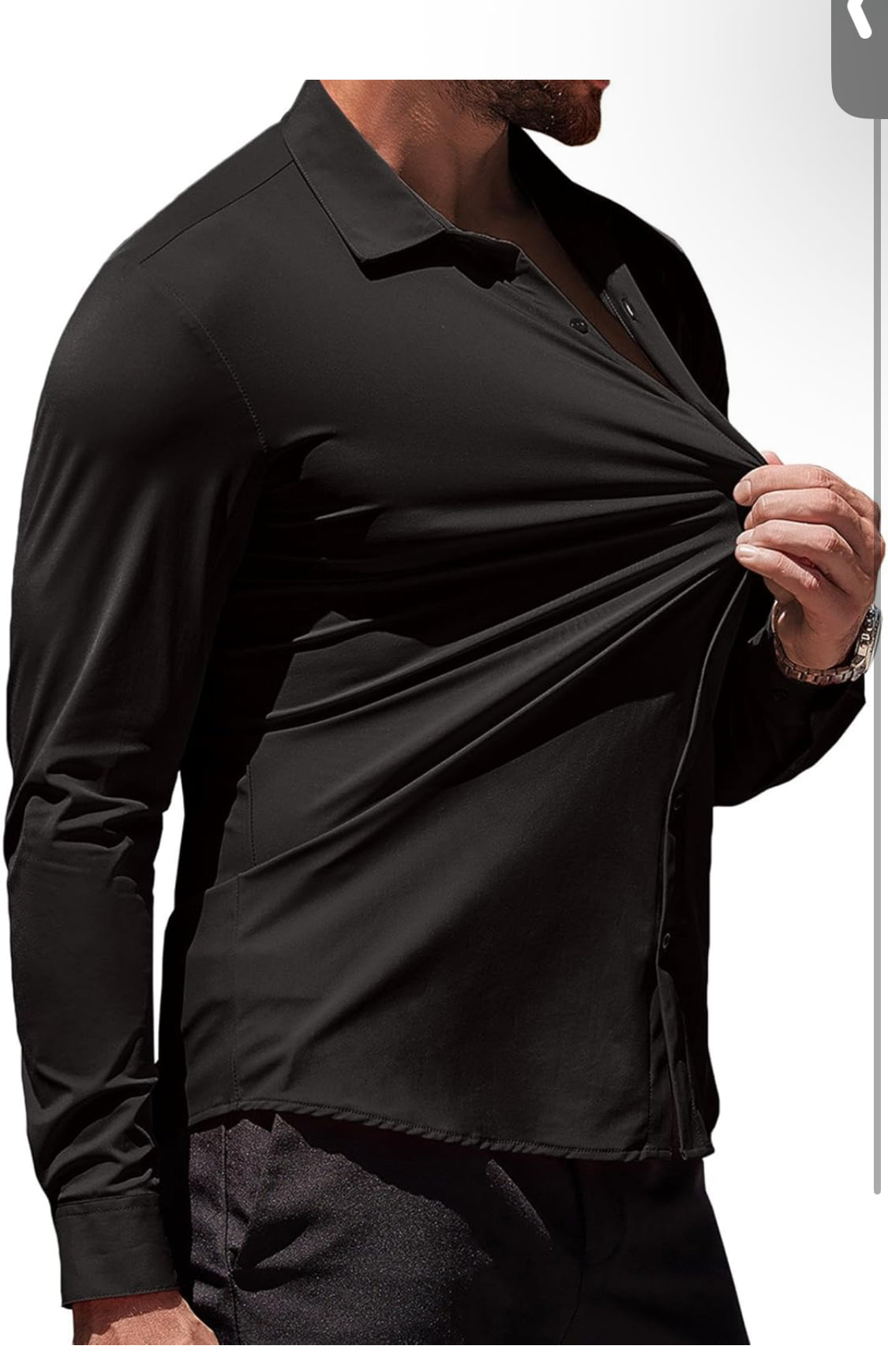 Men's Muscle Fit Dress Shirts